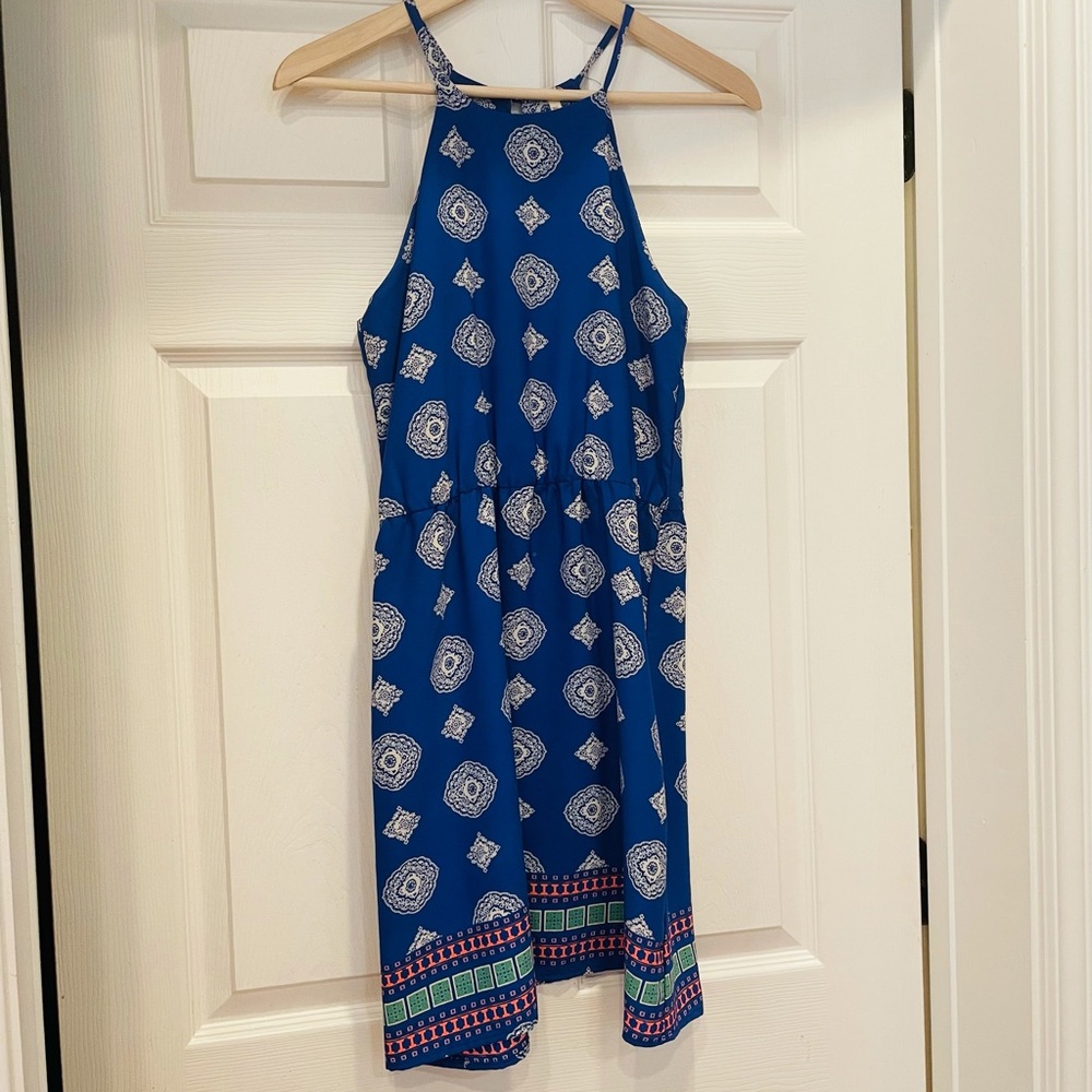 Francesca’s Royal Blue Dress